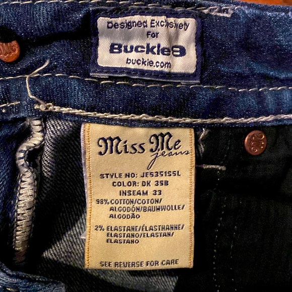 Miss Me Skinny Jeans Size 28 - Picture 4 of 9